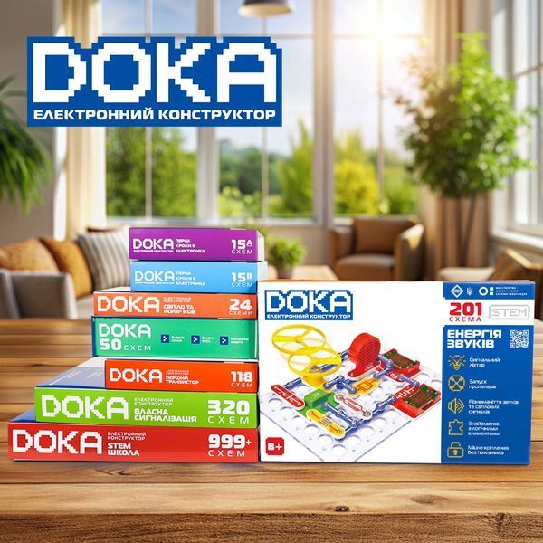 Електронний конструктор Doka 201 схема (D70706) D70706 фото