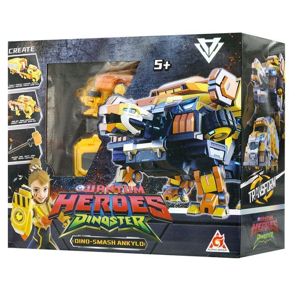 Трансформер Dinoster Мега Дино-Смеш Анкіло (EU580806) EU580806 фото