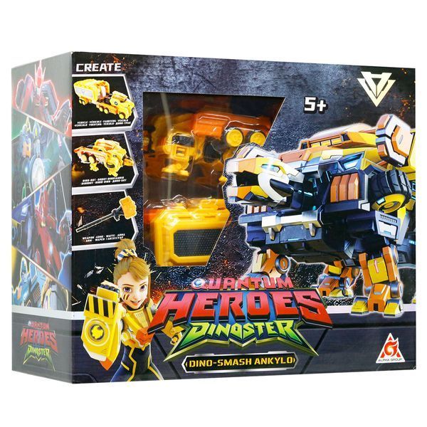 Трансформер Dinoster Мега Дино-Смеш Анкіло (EU580806) EU580806 фото